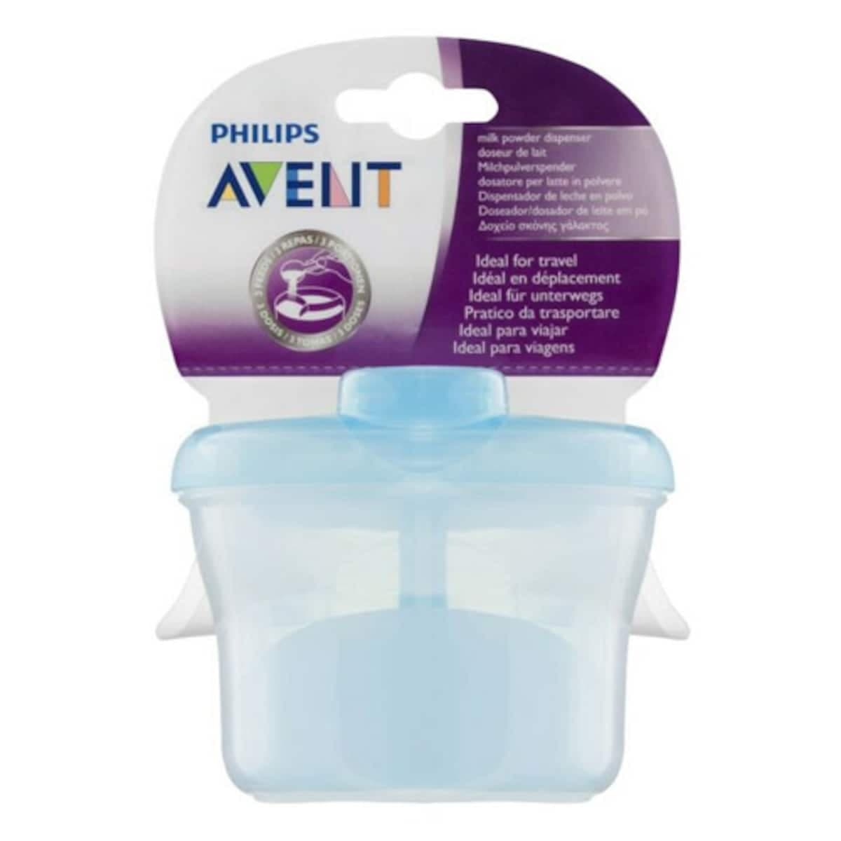 Avent Baby Milk Powder Dispenser Blue 260Ml