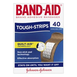 Band-Aid Tough Strips 40 Fabric Strips