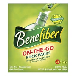 Benefiber Natural Soluble Fibre On The Go Sticks 3.5G X 28 Serves