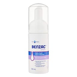 Benzac Daily Facial Foam Cleanser 130Ml