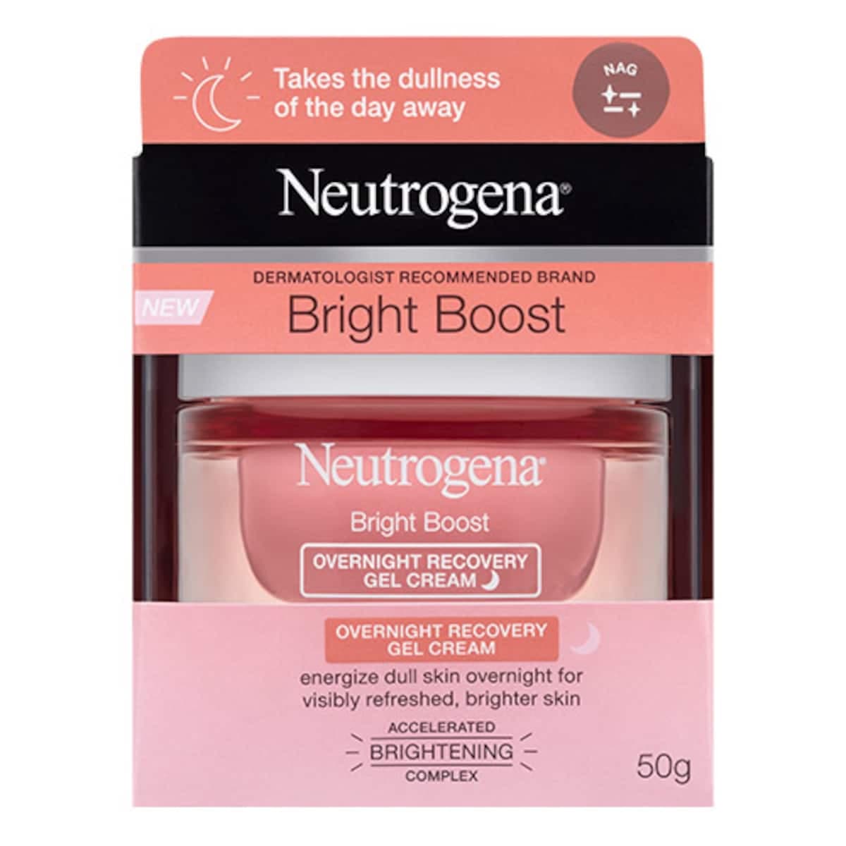 Neutrogena Bright Boost Overnight Recovery Gel Cream 50G