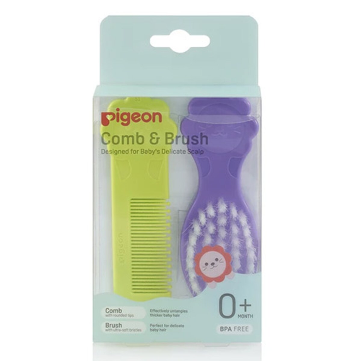 Pigeon Baby Brush & Comb Set