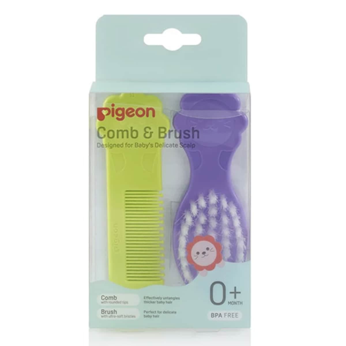 Thumbnail Pigeon Baby Brush & Comb Set