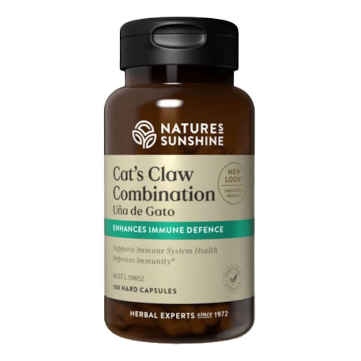 Natures Sunshine Cat's Claw 100 Capsules