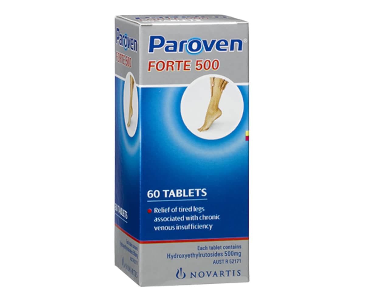 Thumbnail Paroven Forte Tired Leg Relief 60 Tablets