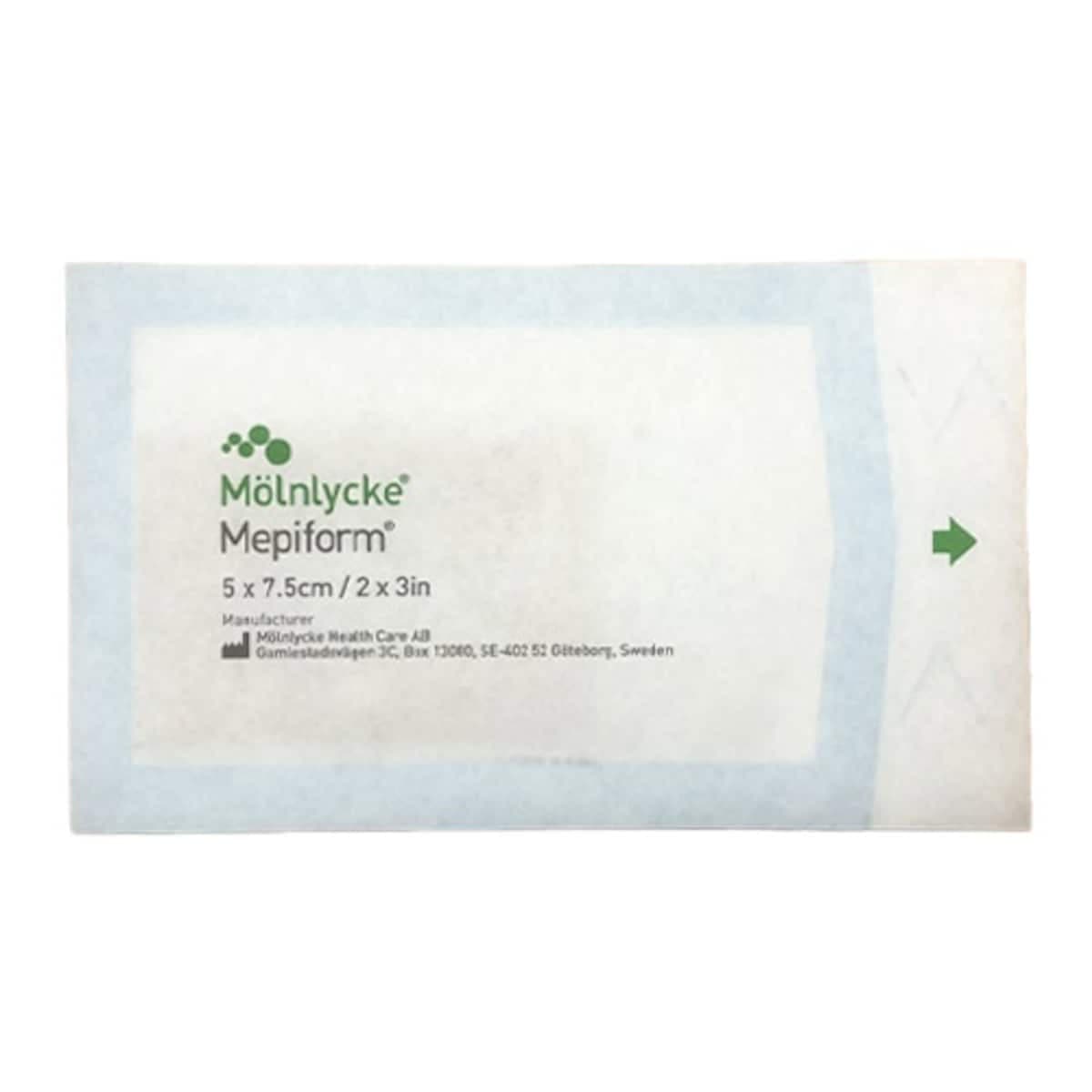 Thumbnail Mepiform Wound Dressing 293200 5Cm X 7.5Cm Single