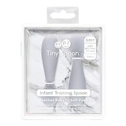 Ezpz Tiny Spoon Pewter 2 Pack