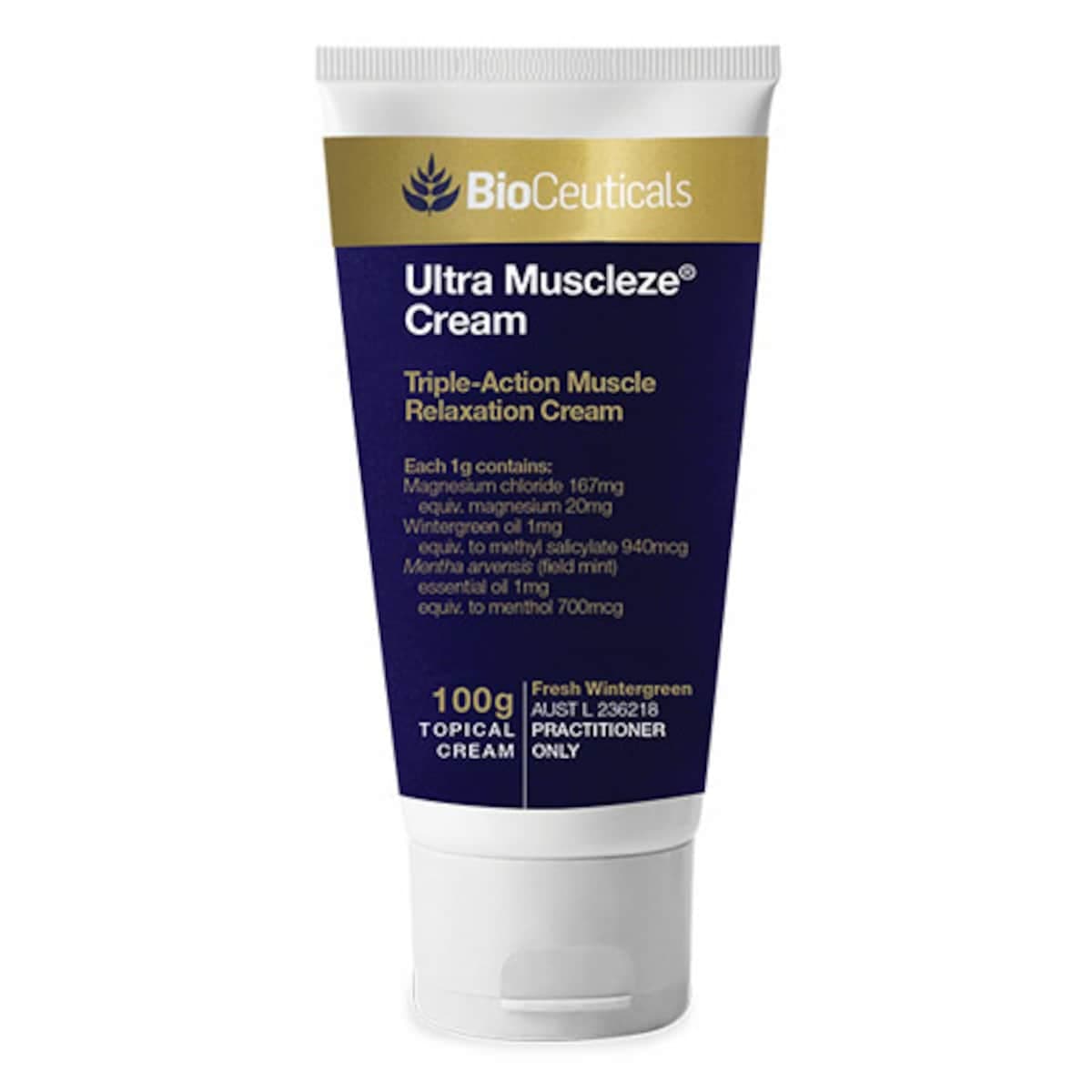 Bioceuticals Ultra Muscleze Cream Tube 100G