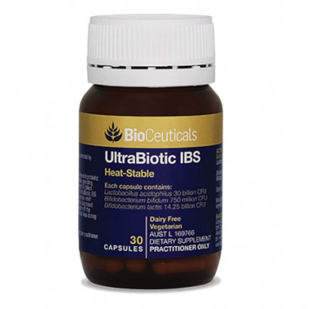 Bioceuticals Ultrabiotic Ibs 30 Capsules