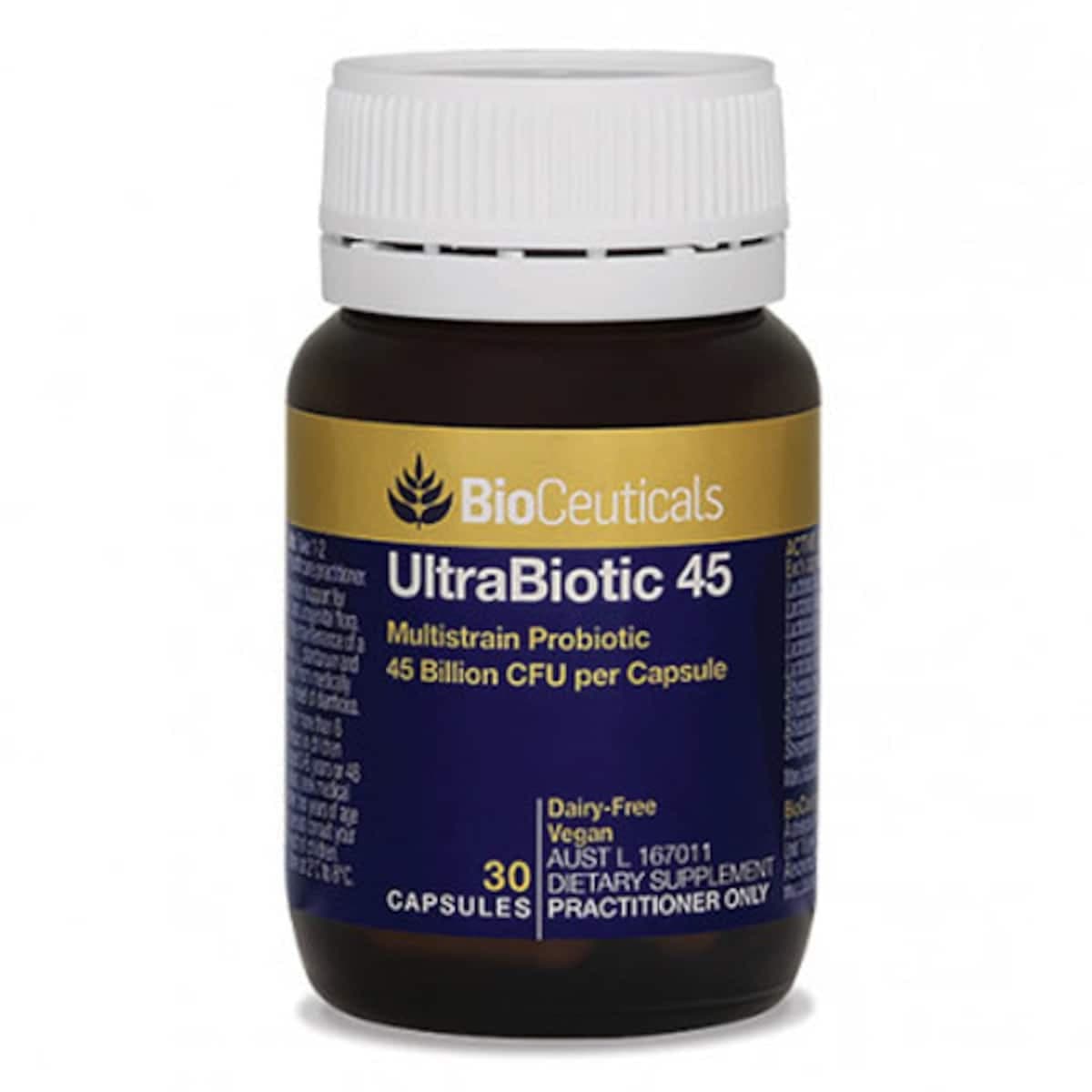 Bioceuticals Ultrabiotic 45 30 Capsules