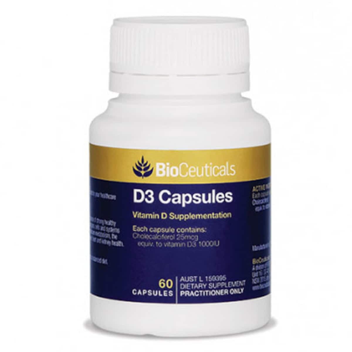 Bioceuticals D3 Capsules 60 Soft Capsules