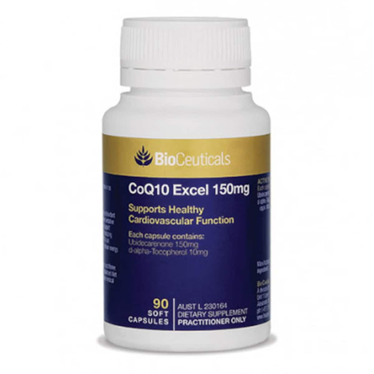 Bioceuticals Coq10 Excel 150Mg 90 Capsules