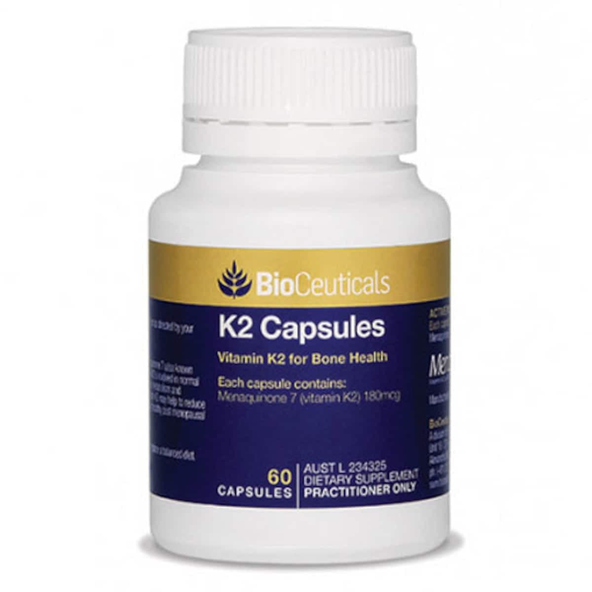 Bioceuticals K2 Capsules 60 Softgel Capsules