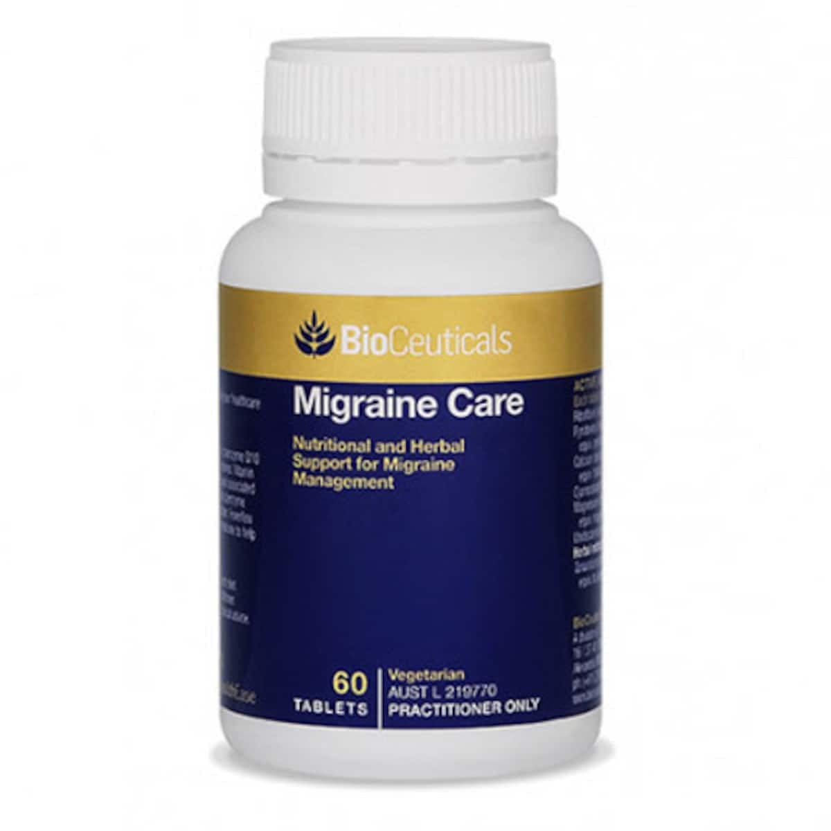 Bioceuticals Migraine Care 60 Tablets