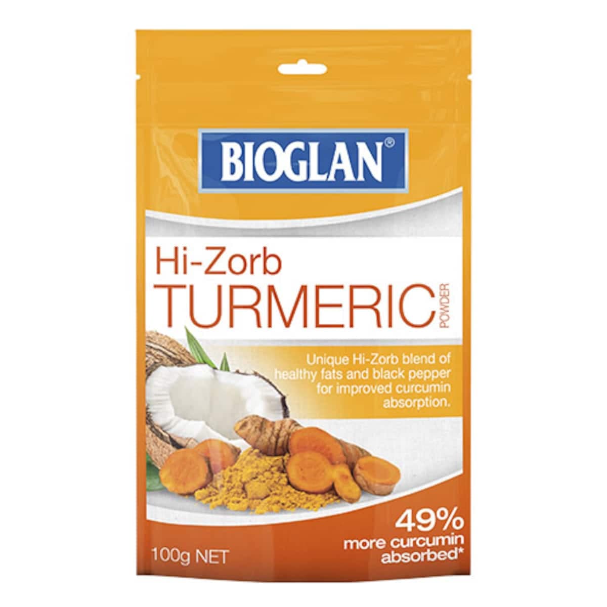 Thumbnail Bioglan Hi-Zorb Turmeric Powder 100G