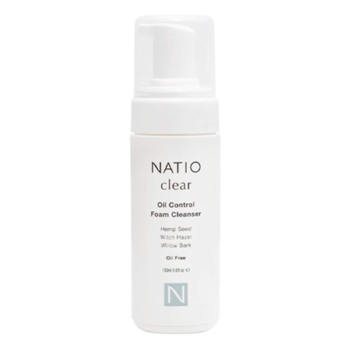 Natio Clear Oil Control Foam Cleanser 150Ml