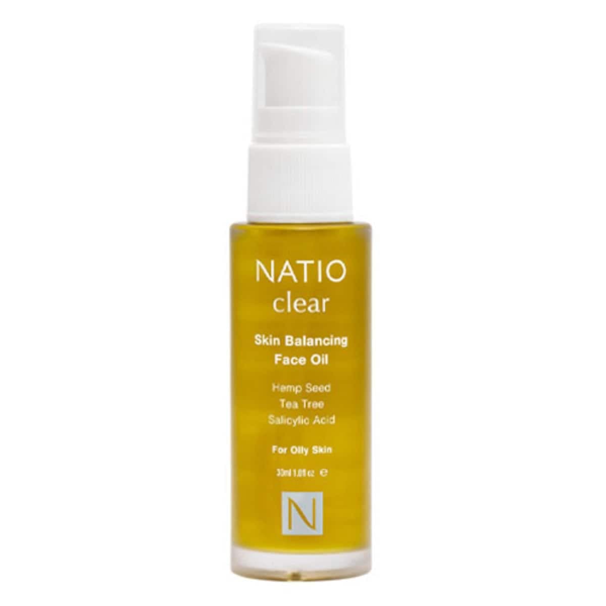 Natio Clear Skin Balancing Face Oil 30Ml