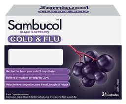 Sambucol Cold & Flu 24 Capsules