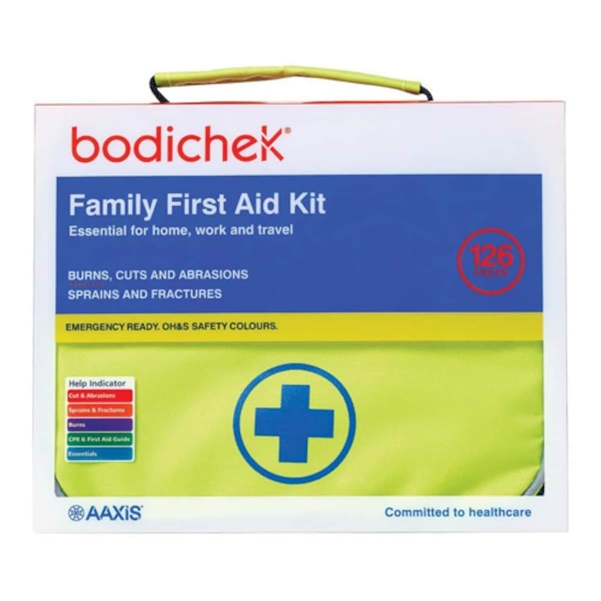 Bodichek First Aid Kit 126 Pieces