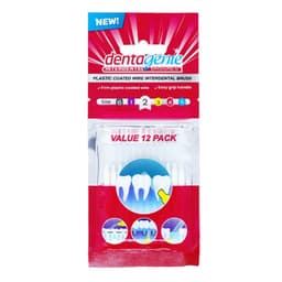 Dentagenie Interdental Brush White Size 2 12 Pack