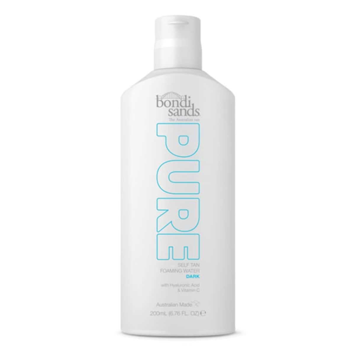 Bondi Sands Pure Self Tan Foaming Water Dark 200Ml