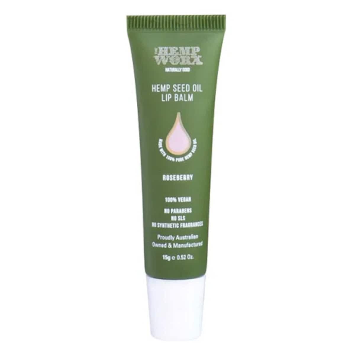 Hemp Worx Lip Balm Roseberry 15G