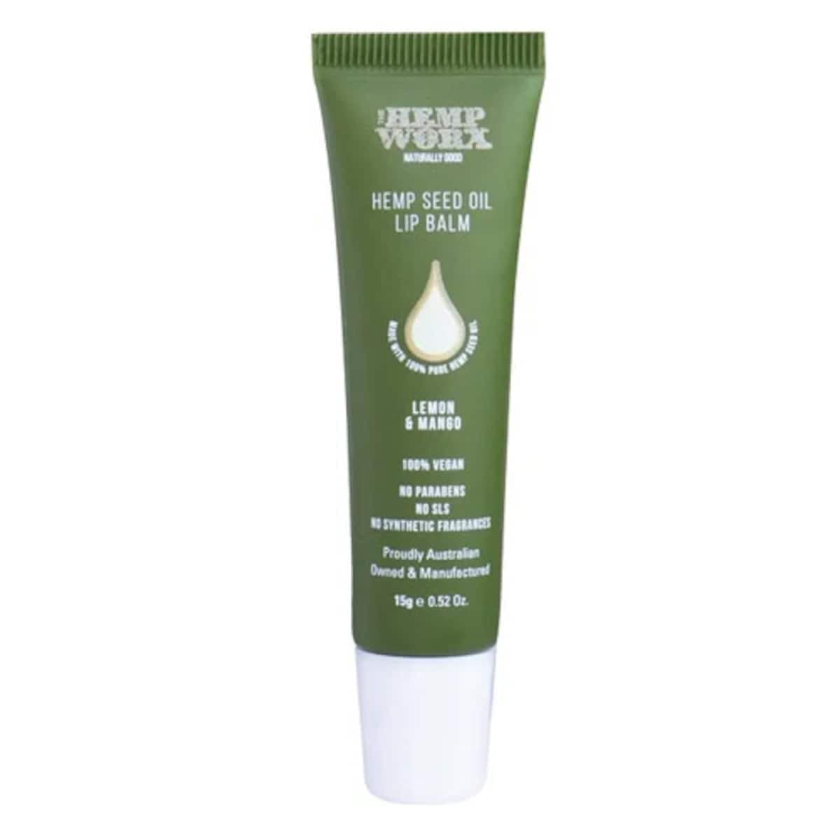 Hemp Worx Lip Balm Lemon Mango 15G