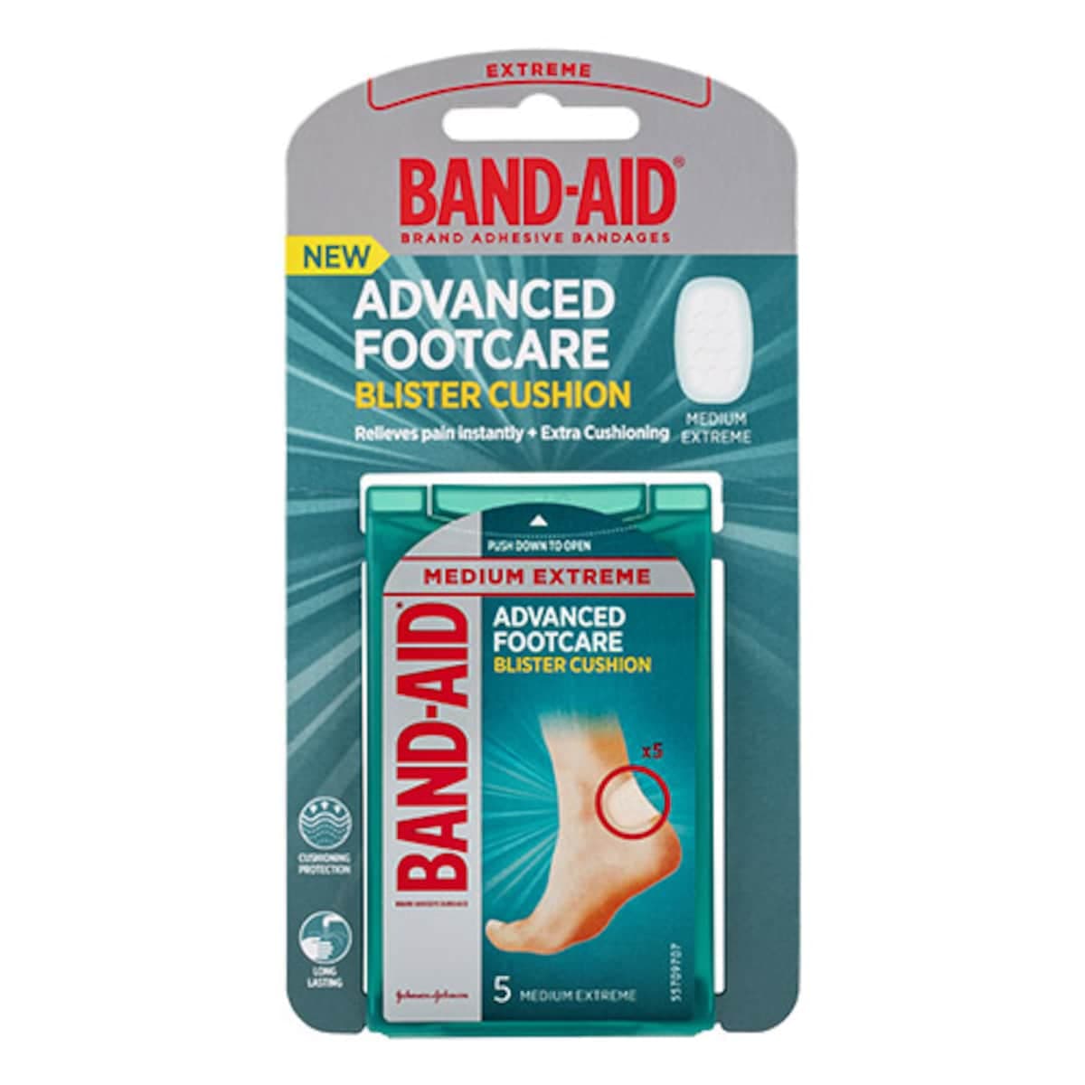 Band-Aid Advanced Blister Cushion 5 Medium Extreme