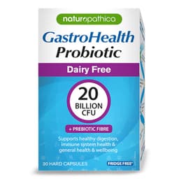 Naturopathica Gastrohealth Dairy Free Probiotic 30 Capsules