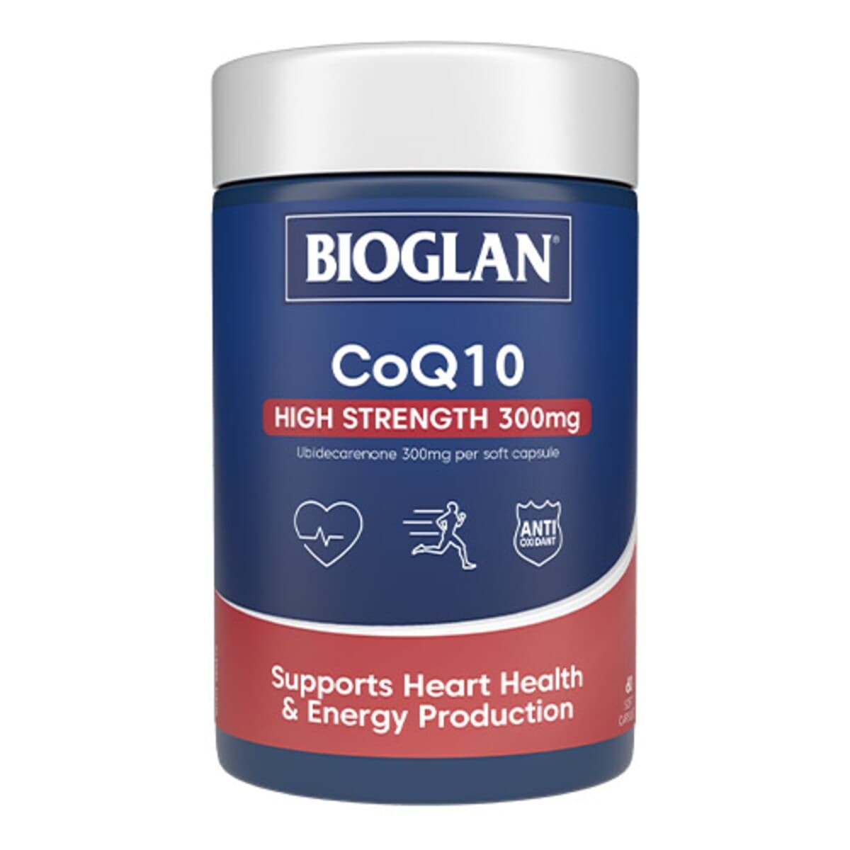 Bioglan Coq10 300Mg Potent Antioxidant 60 Capsules