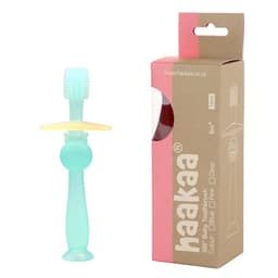 Haakaa 360 Silicone Baby Toothbrush Blue