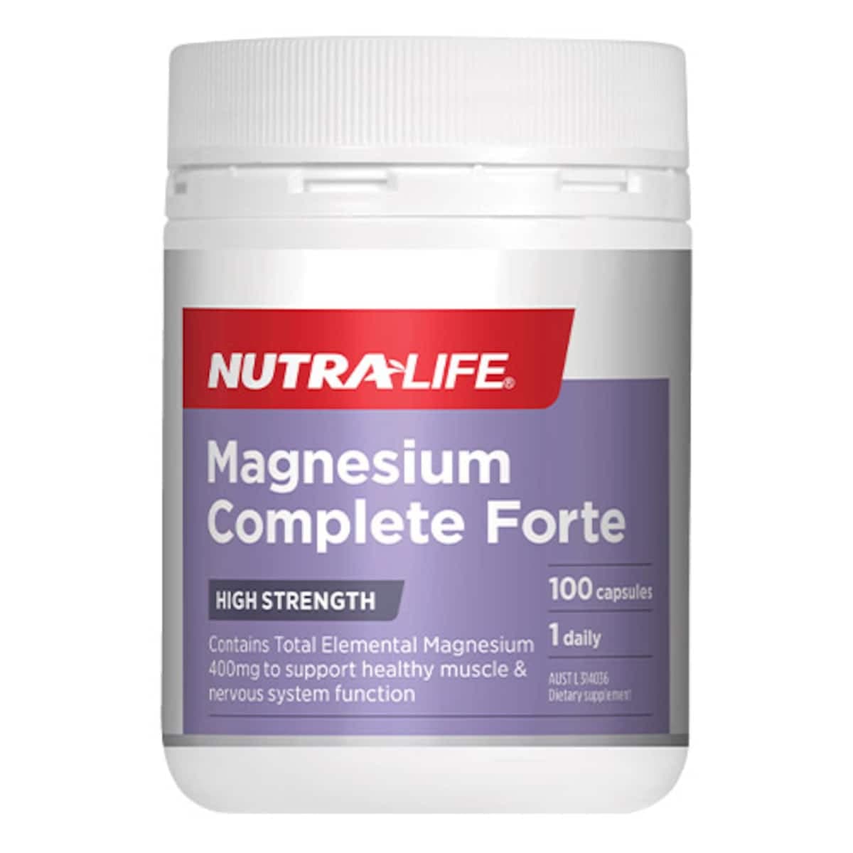 Thumbnail Nutra-Life Magnesium Complete Forte 100 Capsules