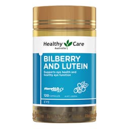 Healthy Care Bilberry & Lutein 120 Capsules