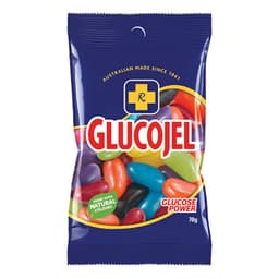 Gold Cross Glucojel Jelly Beans Mixed 70G