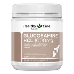 Healthy Care Glucosamine Hcl 1000Mg 200 Capsules