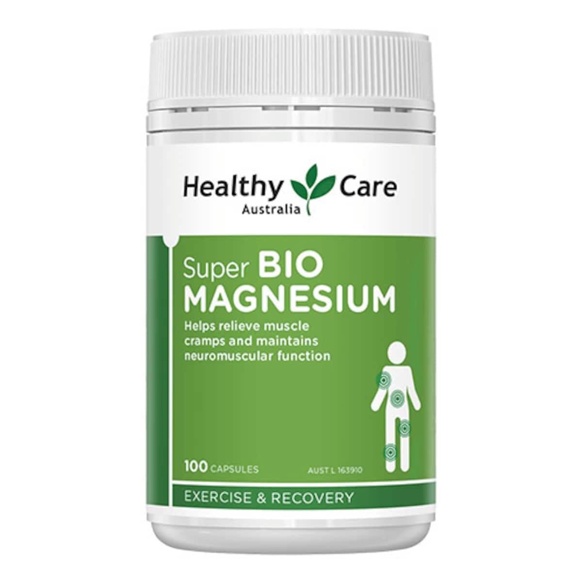 Healthy Care Super Bio Magnesium 100 Capsules