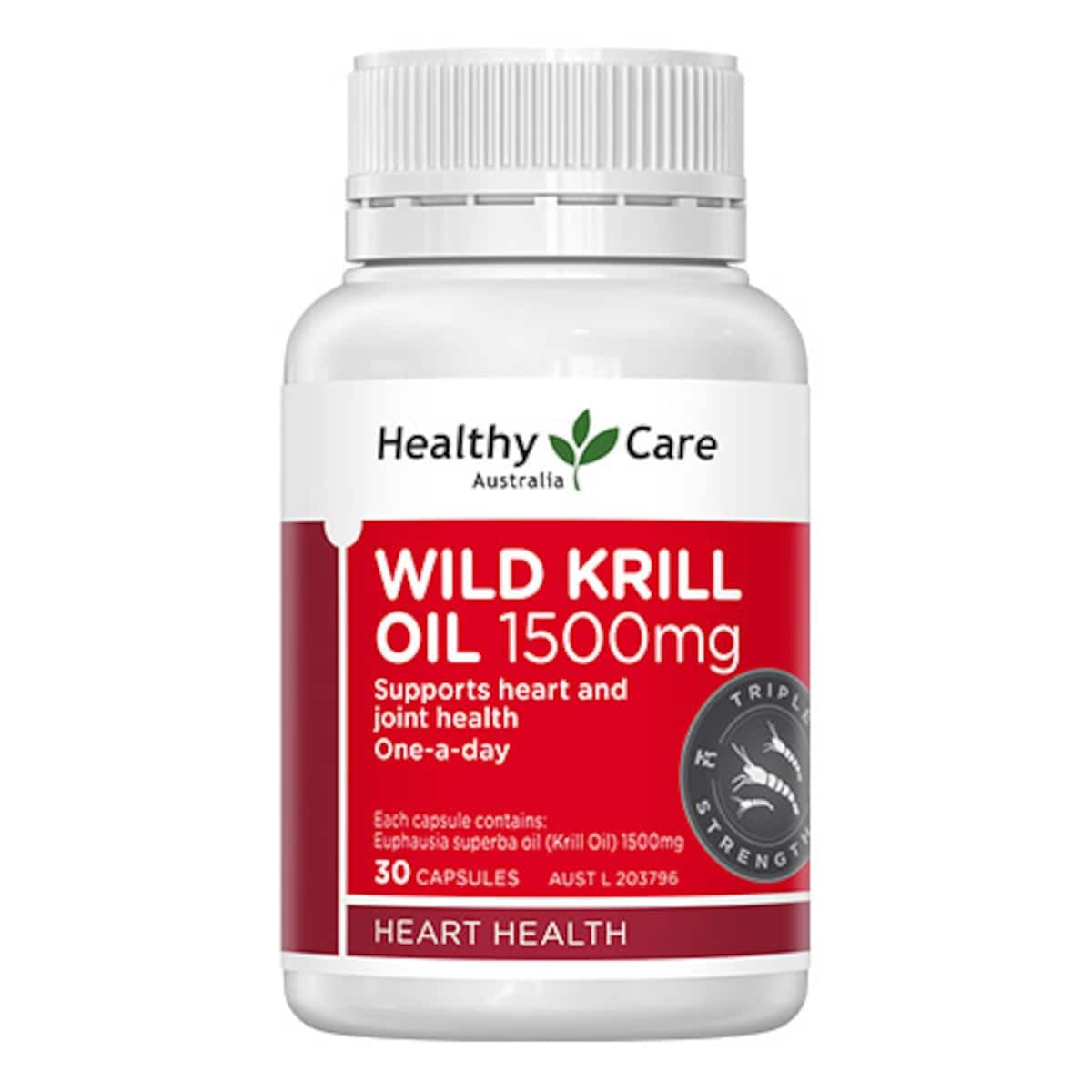 Thumbnail Healthy Care Wild Krill Oil 1500Mg 30 Capsules