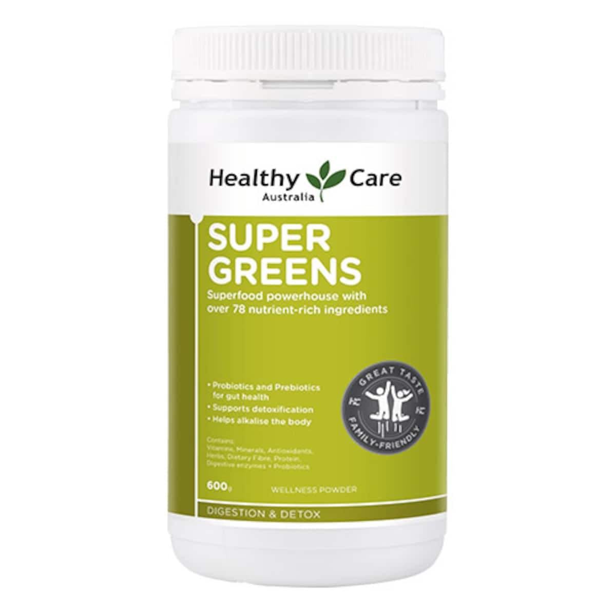 Thumbnail Healthy Care Super Greens 600G