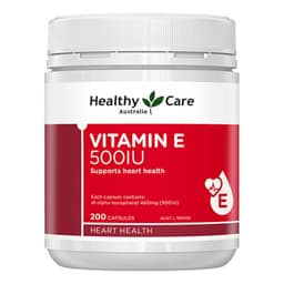 Healthy Care Vitamin E 500Iu 200 Capsules