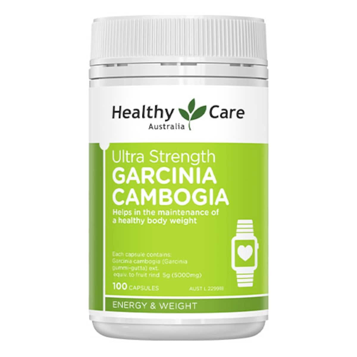 Healthy Care Ultra Strength Garcinia Cambogia 100 Capsules