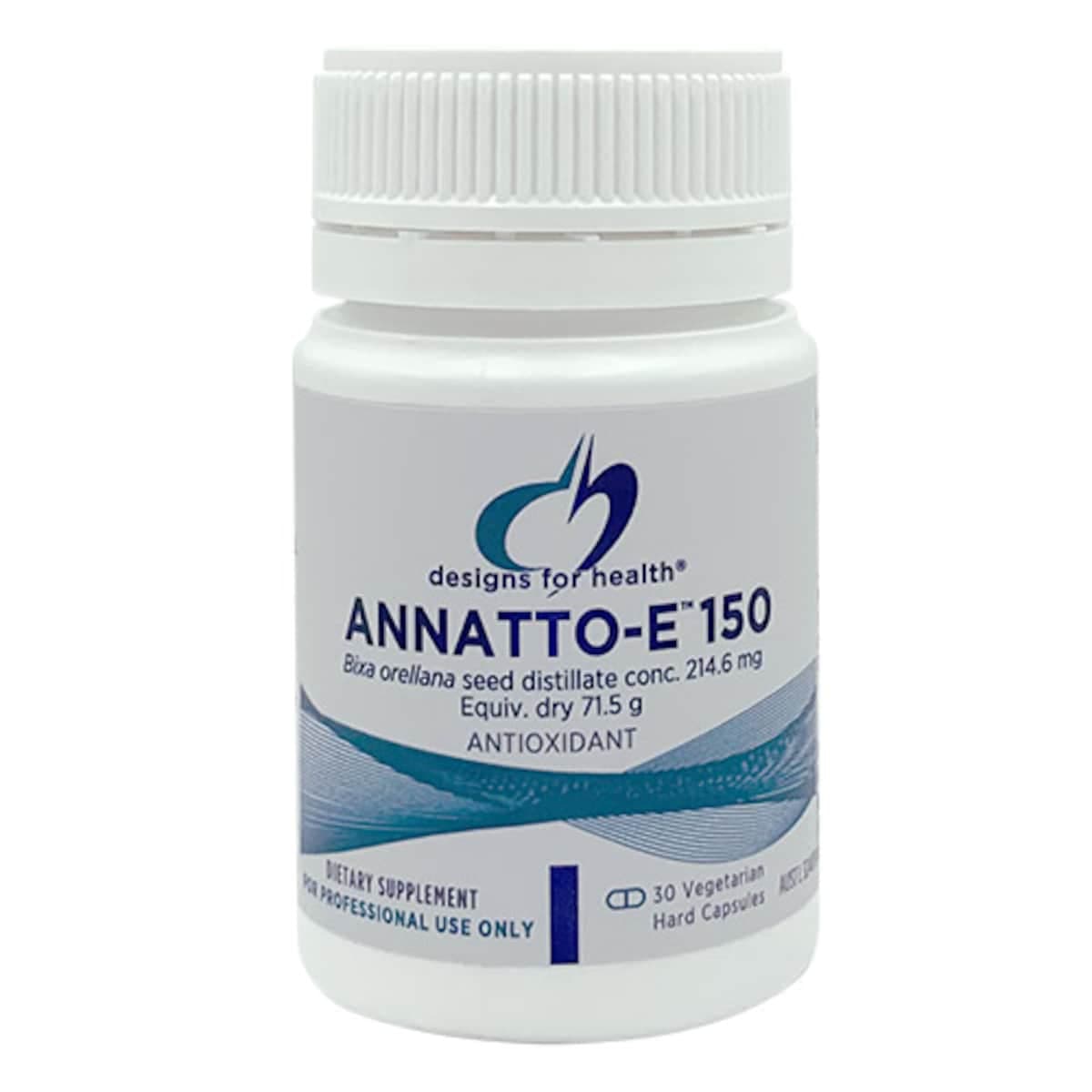 Designs For Health Annatto-E 150Mg 30 Vegetarian Hard Capsules