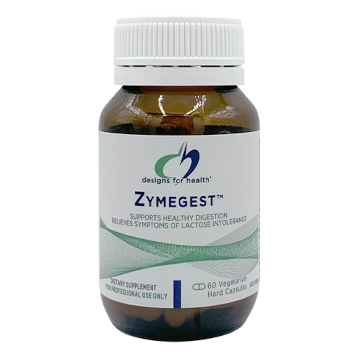 Designs For Health Zymegest 60 Vegetarian Hard Capsules