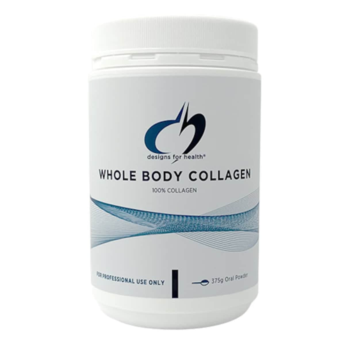 Designs For Health Whole Body Collagen Oral Powder Unflavoured 375G