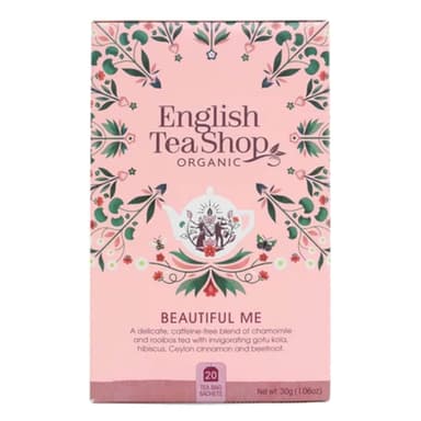 English Tea Shop Organic Wellness Tea Beautiful Me 20 Teabags