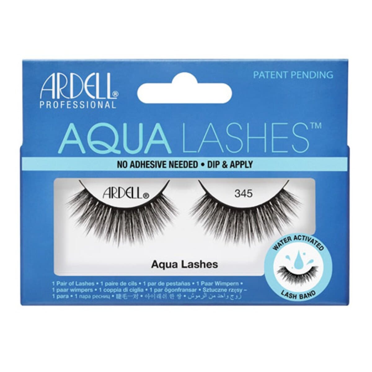 Ardell Aqua Lashes #345 1 Pair Of Eyelashes