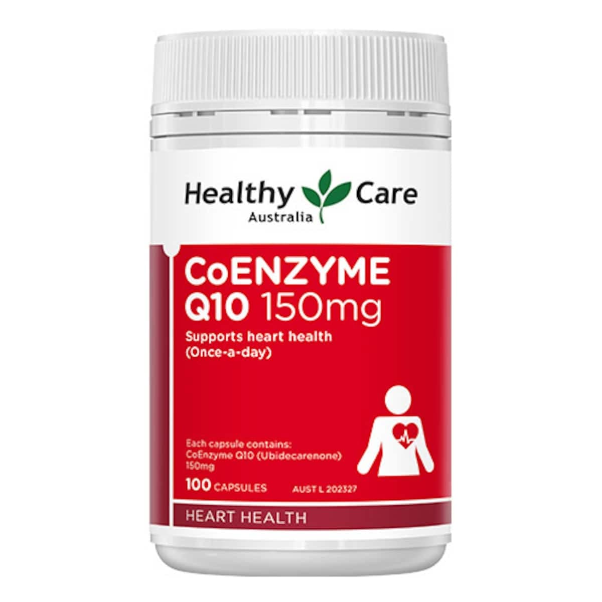 Healthy Care Coenzyme Q10 150Mg 100 Capsules