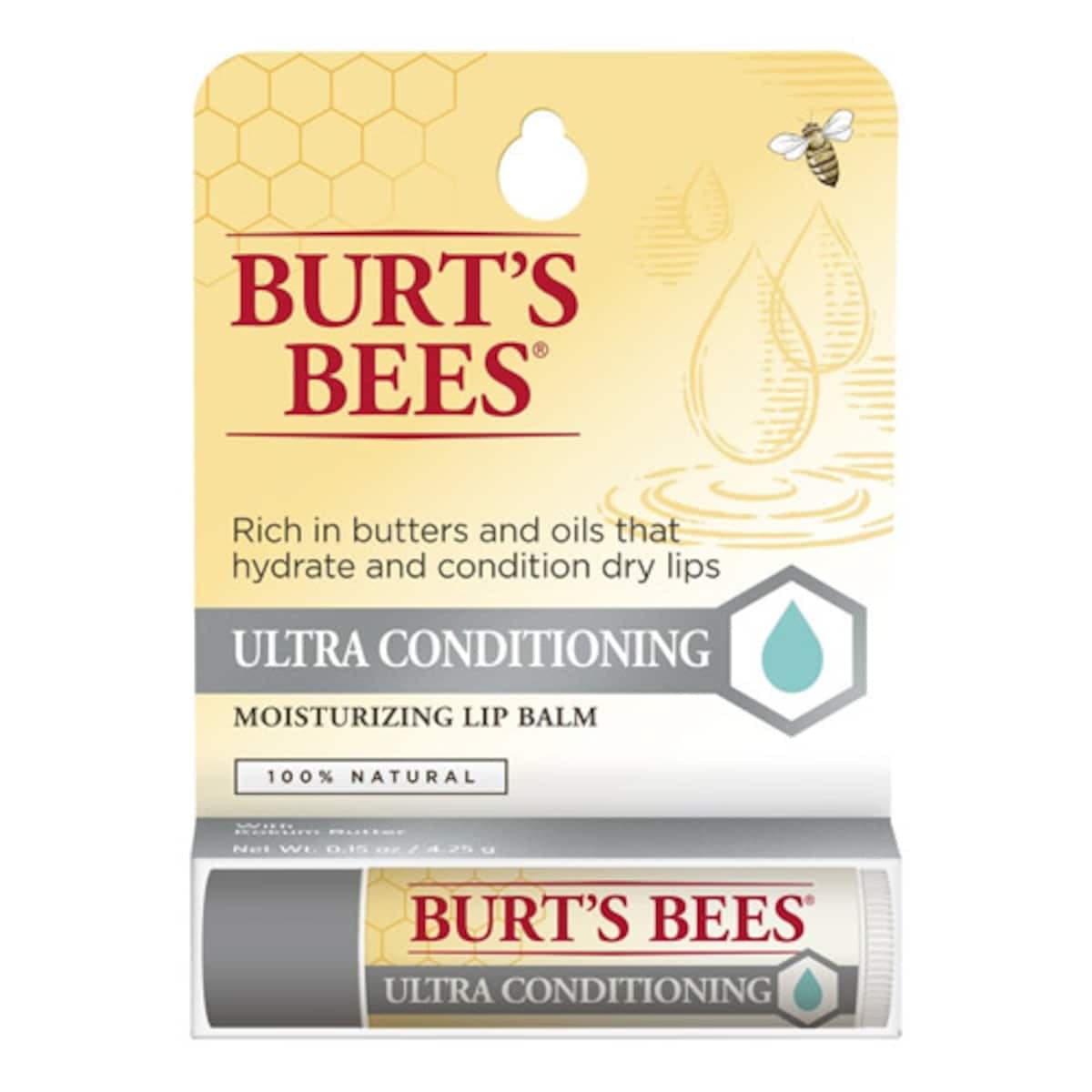 Burts Bees Ultra Conditioning Lip Balm 4.25G