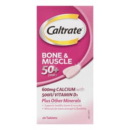 Caltrate Bone & Muscle 50+ 60 Tablets