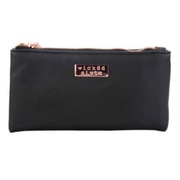 Wicked Sista Premium Black Small Flat Purse