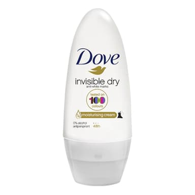 Dove Invisible Dry Antiperspirant Deodorant Roll On 50Ml